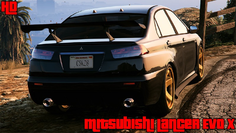 Mitsubishi Lancer Evo X HD Textures